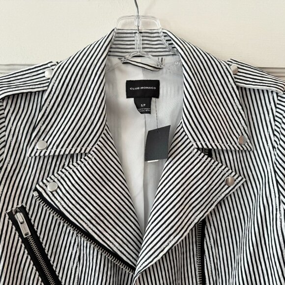 Club Monaco | Jami Moto Jacket - Picture 3 of 15